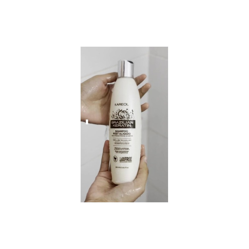 Kareol Shampoo Y Acondicionador · Post Alisado Brasileño