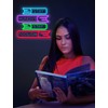 Lumoonosity Stay Hungry, Stay Foolish Book Neon Sign - Read