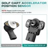 Drive-up Golf Cart Throttle Sensor for Yamaha G29 Electric 2012-Up