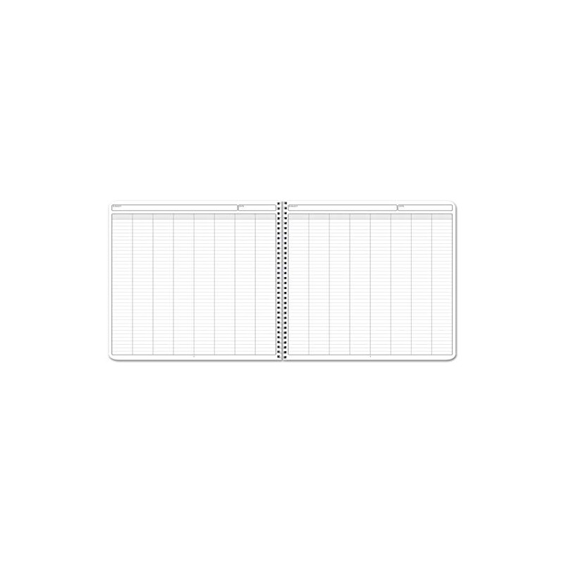 BookFactory 8 or 16 Column Log Book/Eight Columns Logbook/Notebook (Columnar