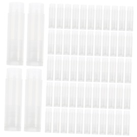 BELLIFFY Empty Lip Balm Containers Lip Balm Tubes Empty Lipstick Bottle Clear Lip Balm Tubes Container Tube Refillable Lip Balm Tube Container Pack of 200