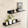 YUET Wall Shelf, Pack of 2, 30 cm, Floating Float,