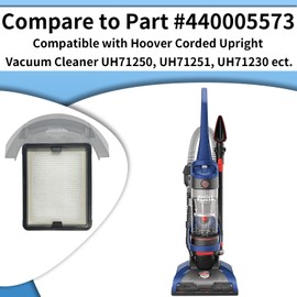 4 Pack HEPA Exhaust 440005573 Filters Replacement for Hoover UH71250 UH71251 UH71230 Vacuum Cleaner