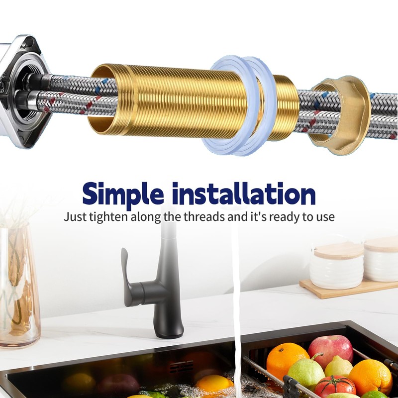 Tap Hose Extension, Tap Extended Kit 31.5 x 100 mm