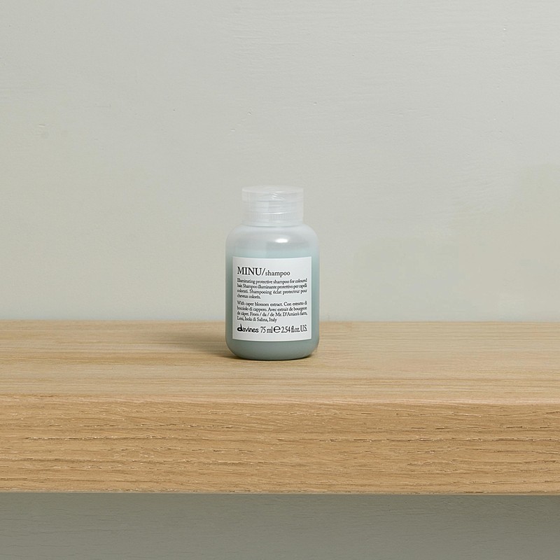 Davines MINU Shampoo, Hydrating Color-Protecting Gentle Cleansing Action for Colored