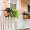 Oakestry Weather-Resistant Copper Window Box Planter Classic Rectangular Flower &