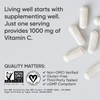 Sports Research High Potency Vitamin C Supplement - Vegan Veggie