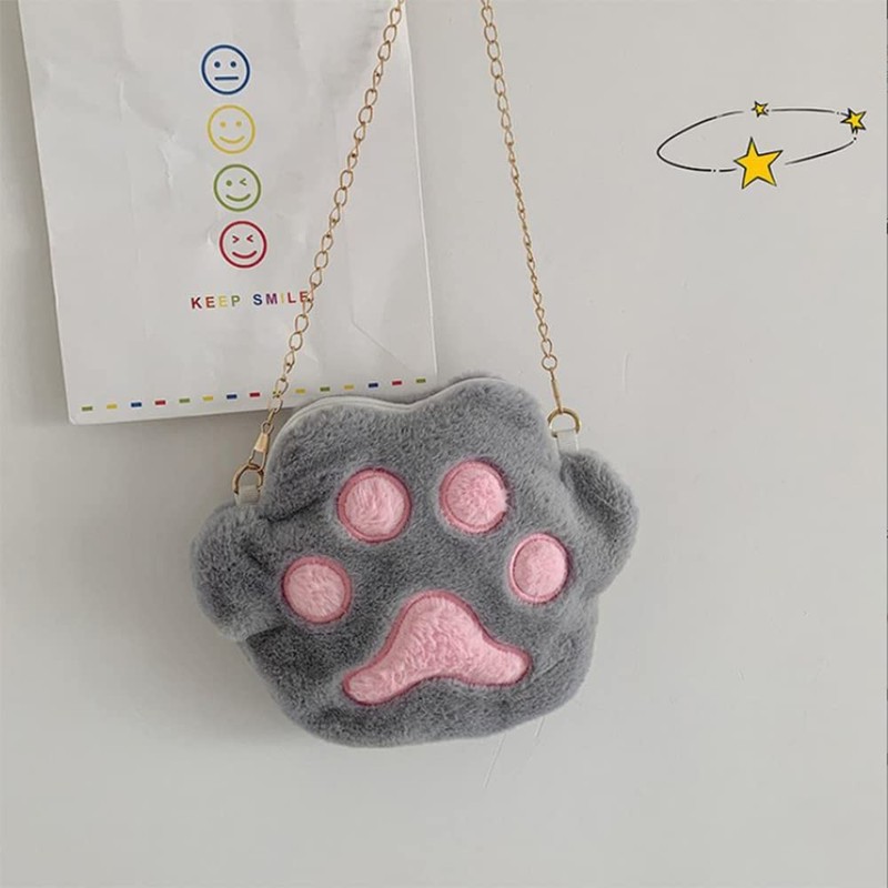 Moonlove Pochette Plush Bag, Crossbody Bag, Girls, Cute, Smartphone Pouch,