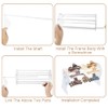 Claw Clip Organiser, 360° Rotating Hair Clip Holder, Headband Holder,