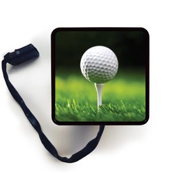 Golf Ball – Custom Designed Trailer Receiver Compatible with Dodge Ram LED Brake Light for 2 x 2 inch Tow Hitch Car Truck Accessories