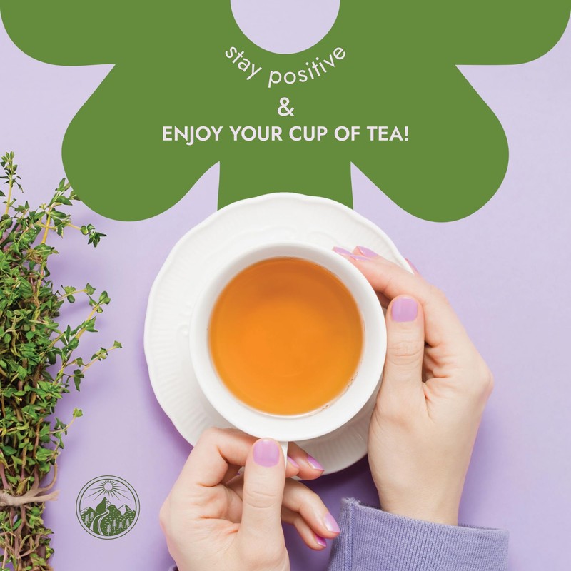 Organic Thyme Tea by Alpi Nature, 80 Thyme Tea Bags,