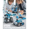 Opmind 5 in 1 STEM RC Robot Building Kit, 398PCS