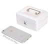 Jssmst CB0801S Hand Safe, Key Lock, Metal, Mini Size, Lightweight,