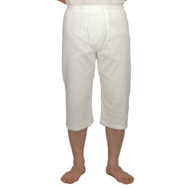 Made in Japan, Crepe Gentleman Suteteko (White) 100% Cotton, S-6L (Various Sizes), white