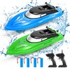 2-Pack RC Boat - Remote Control Boats for Kids and