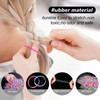 Rubber Bands 1000Pcs Colour Small Rubber Elastic Bands Natural Soft