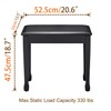 FILISITE Piano Bench with Waterproof Padded Cushion, Makeup Stools for