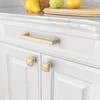 Amerdeco 10 Pack Brushed Brass Cabinet Pulls 5 Inch(128MM) Hole