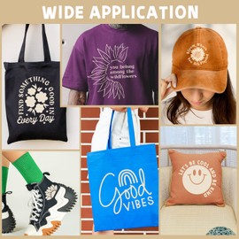 AHIJOY Cream HTV Vinyl Heat Transfer Vinyl Roll 12" x 12ft Beige Iron on Vinyl for T Shirts Hats Clothing Garment Fabric Works for Cricut Cameo and Other Craft Cutters