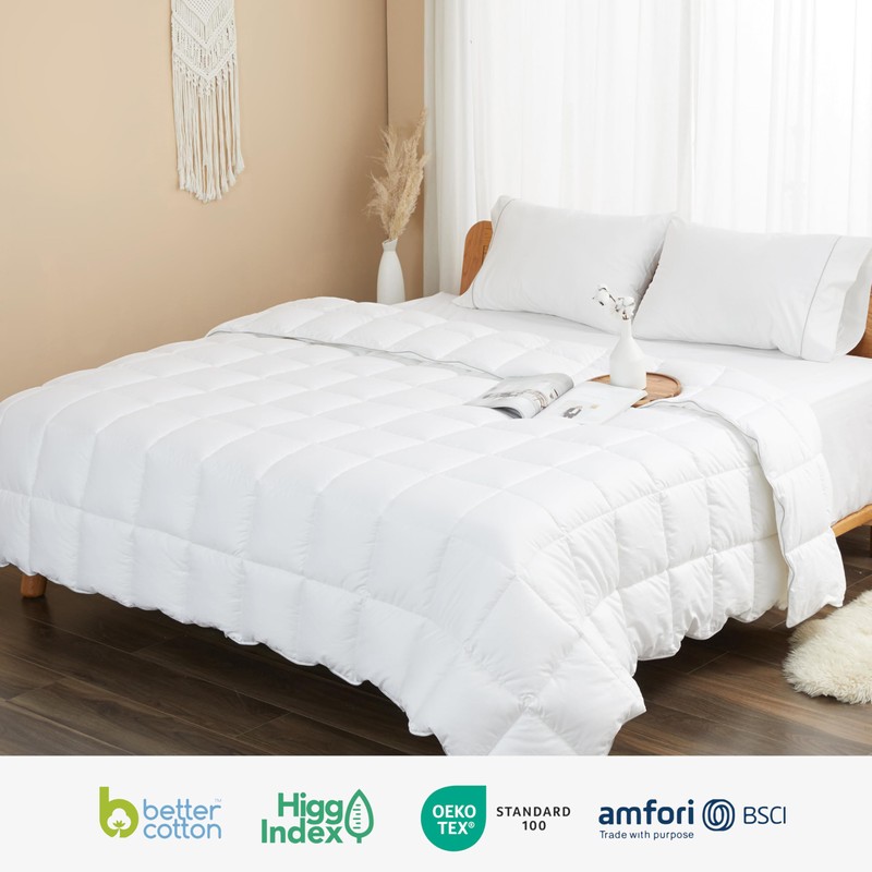sunflower sunflower Down Alternative King Size Lightweight 100% Cotton Shell