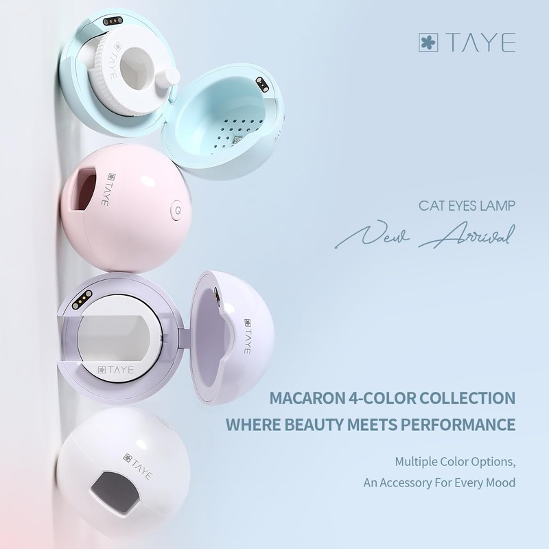 TAYE Cat Eye Nail Lamp 2 in 1 Magnetic UV/LED,
