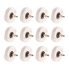 uxcell 3-Inch Buffing Polishing Pad Wheel Cotton with 15/64-inch Handle