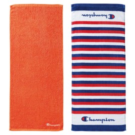 Marushin Champion 5065017200 Face Towels, Set of 2, Champion Free Orange