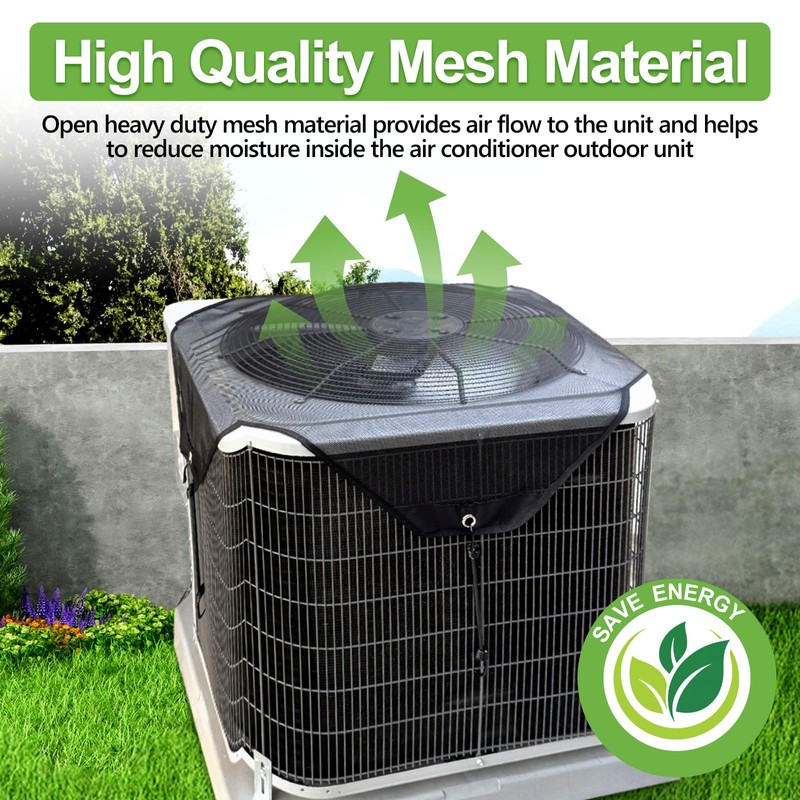 Central Air Conditioner Cover for Outside Units 36x36 Mesh AC