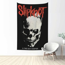 Slipknot tapestry banner decoration living room suitable for bedroom dormitory home background decoration 40*60 - Color: 60*80