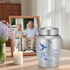 Urns for Ashes Adult Male Female-8.5 Inches Stainless Steel Cremation