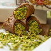 GUSTO ETNA Sicilian Cannoli filled with Pistachio Cream, 8 Pieces,