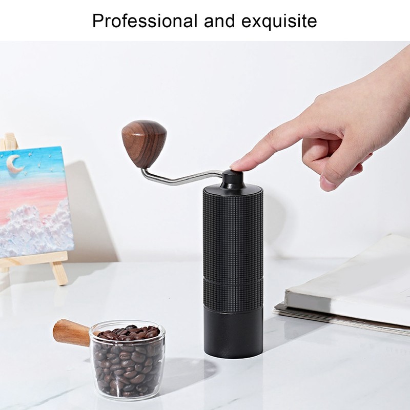 Manual Coffee Grinder CNC Steel Core Hand Burr Small Portable