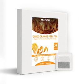 MIXYWAY Orange Peel Teapot bag - 25 Teapot Bags 3.35 OZ (95 g.)