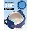 Inspireyes Travel Pillows for Airplanes, Airplane Pillow with Sleep Eye