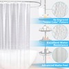 XLHOMO 32-122inch Corner Shower Caddy Tension Pole with Shower Curtain,