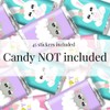 Cute And Cuddly Bunny Easter Themed Mini Chocolate Candy Bar
