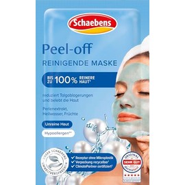 Schaebens Peel-Off Mask, 10 Bags of 15 ml