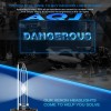 AQJ 2X D2S D2R LED Headlight Bulb Replace HID Xenon