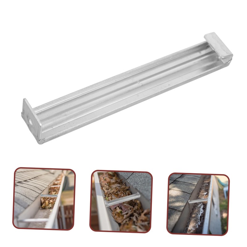 IWOWHERO Aluminum Alloy Gutter Hanger Rain Gutter Support Bracket for