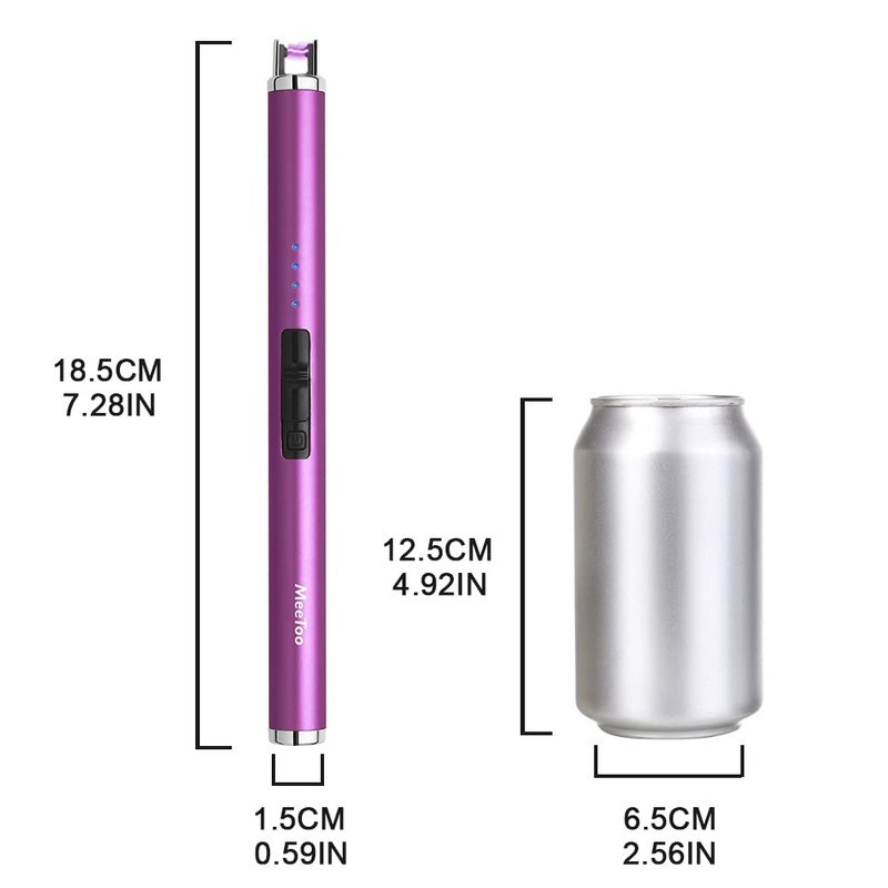 MeeToo Candle Electric Lighter Rechargeable USB Type-C Lighters for Candle