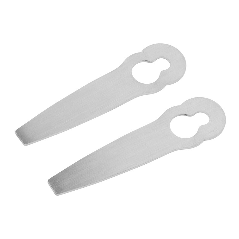 10 Pcs Lawn Mower Metal Blade Replacement Mowing Blade for