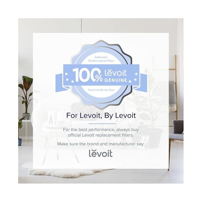 LEVOIT LV-H126 Repuesto para purificador de Aire, LV-H126-RF, 2 prefiltros