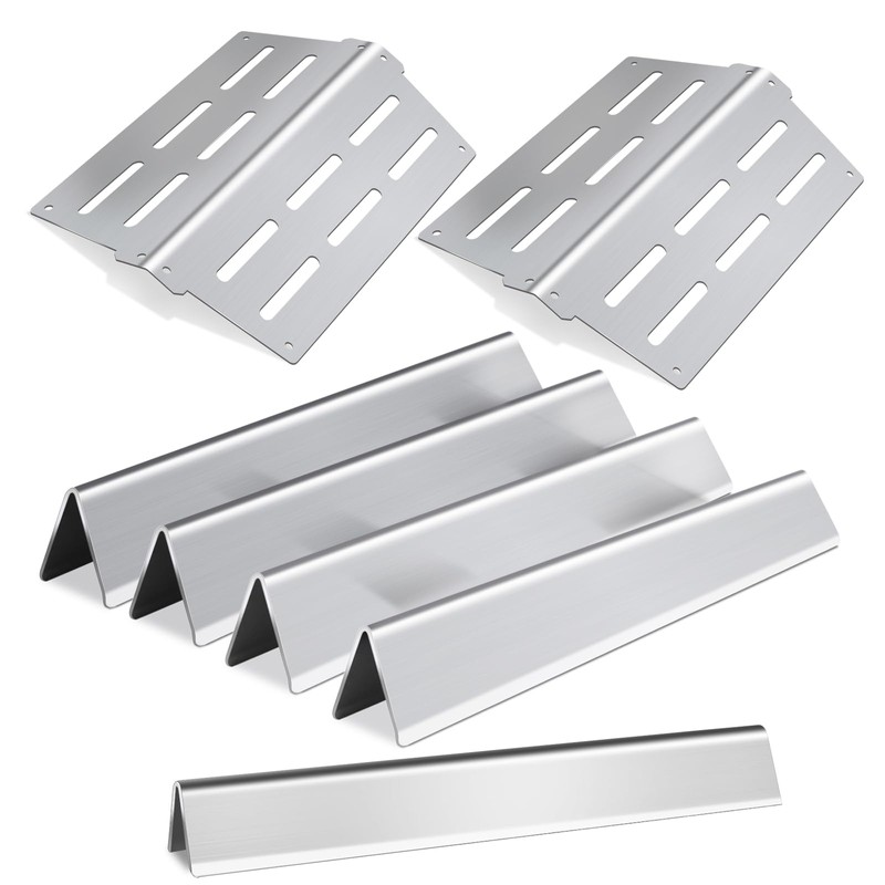 Stainless Steel Flavorizer Bars & Heat Deflector Gas Grill Replacement