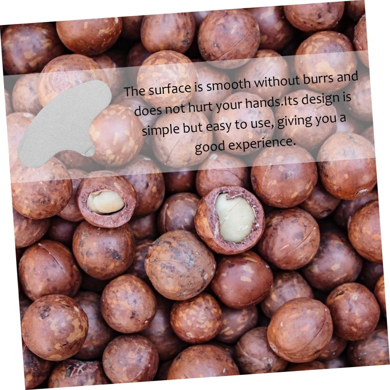 SHOWERORO 50pcs Macadamia Nut Opener Iron Shell Solid Structure for