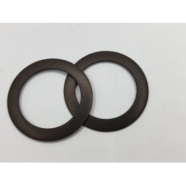 2 Pcs Piston Ring Oil-Less AB-9040019 For Husky Bostitch Air Compressor CAP2000P CAP2040P CAP1512 CAP60PB CAP60P