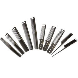 해피유통 Hair Comb Hair Brush Salon Hair Cutting Comb Ceramic Option