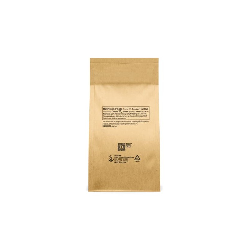 Pure Original Ingredients Guar Gum (2lb) From Guar Beans, Food