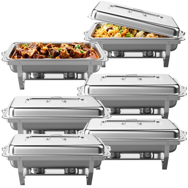 Unbranded Chafing Dish Buffet Set, Chafers and Buffet Warmers Sets