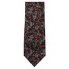 Venti Patterned Tie, darkred