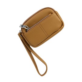 Artizanni RFID Small Leather Wallet for Men & Women with Coin Pouch Compartment SD 077 (Cognac)